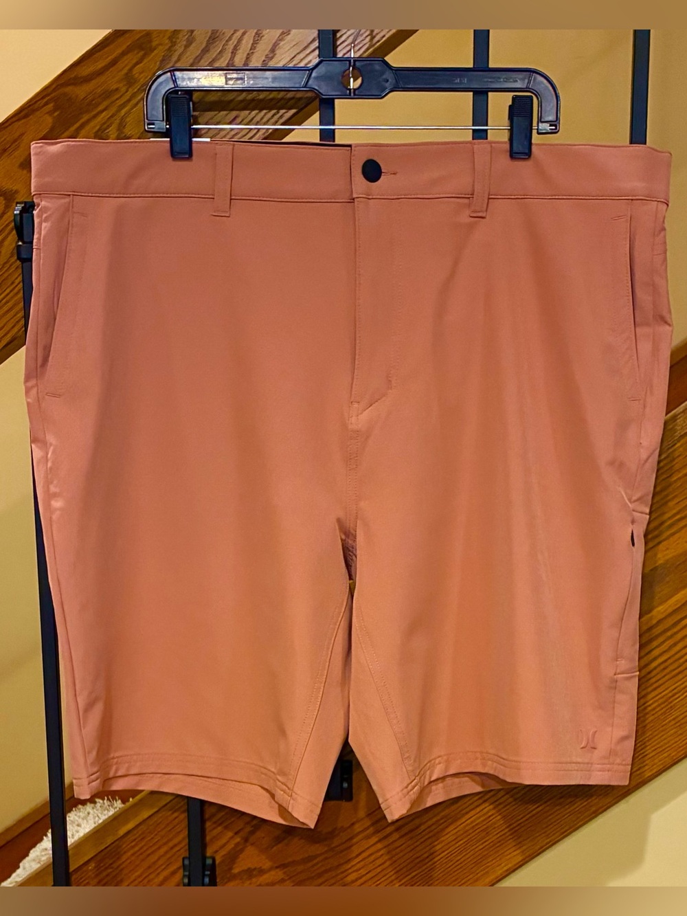 hurley trek hybrid shorts Men’s  Rustic Orange SZ. 40 NWT